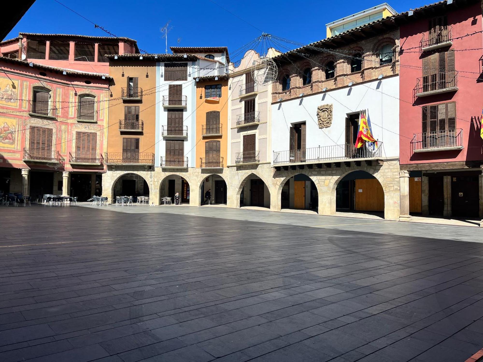 Apartamentos Angelus Plaza Mayor De 格劳斯 外观 照片